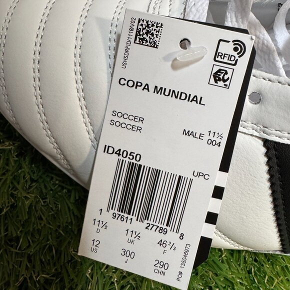 adidas Copa Mundial White Black Soccer Shoes Cleats ID4050 Men\'s Size NEW main image 8